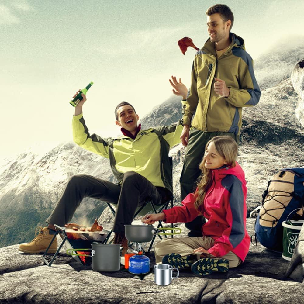 Kit de Utensilios de Cocina para Camping Odoland 8 Piezas