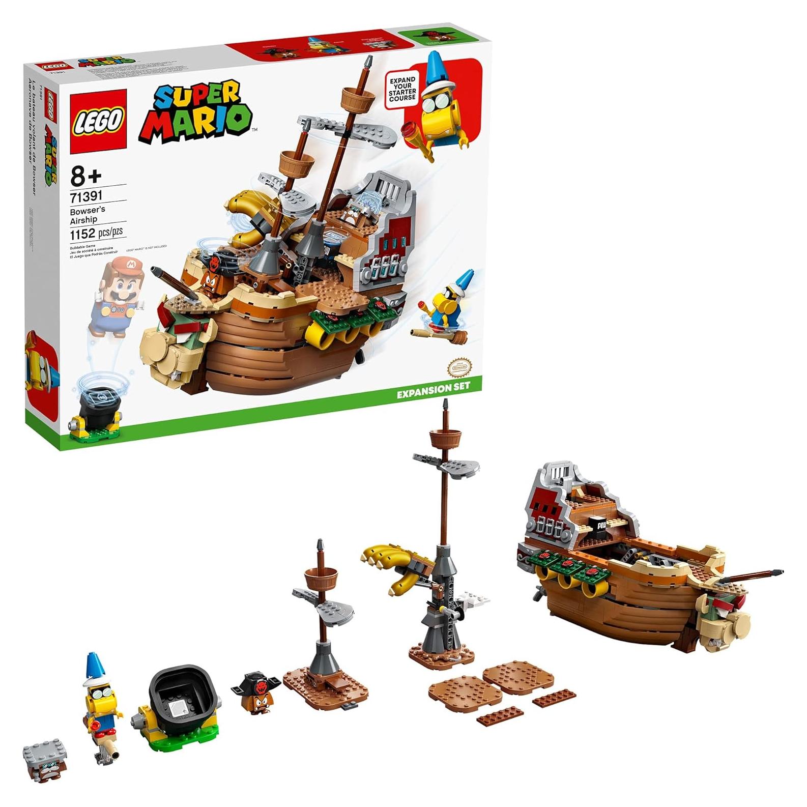 LEGO Super Mario Barco Aéreo de Bowser 1,152 Piezas 71391
