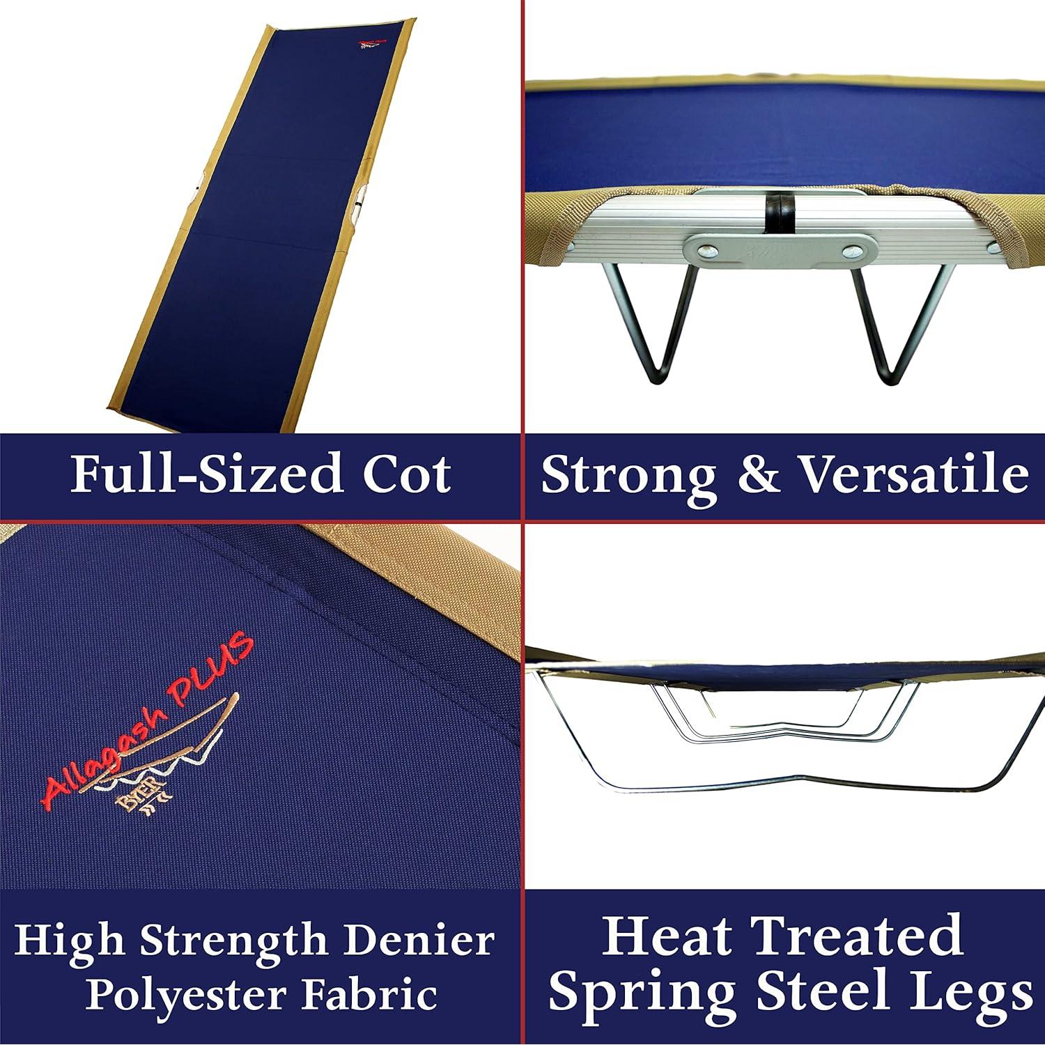 Cama Plegable Ligera Byer of Maine Allagash Plus 193x76 cm