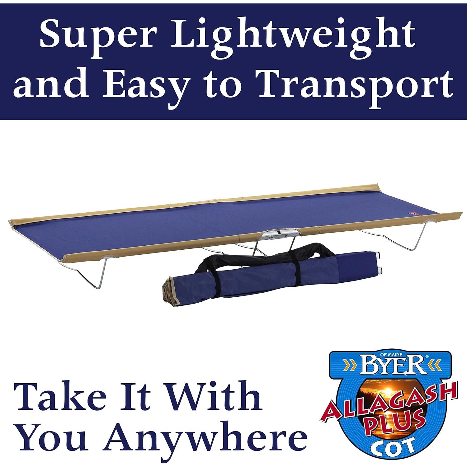 Cama Plegable Ligera Byer of Maine Allagash Plus 193x76 cm