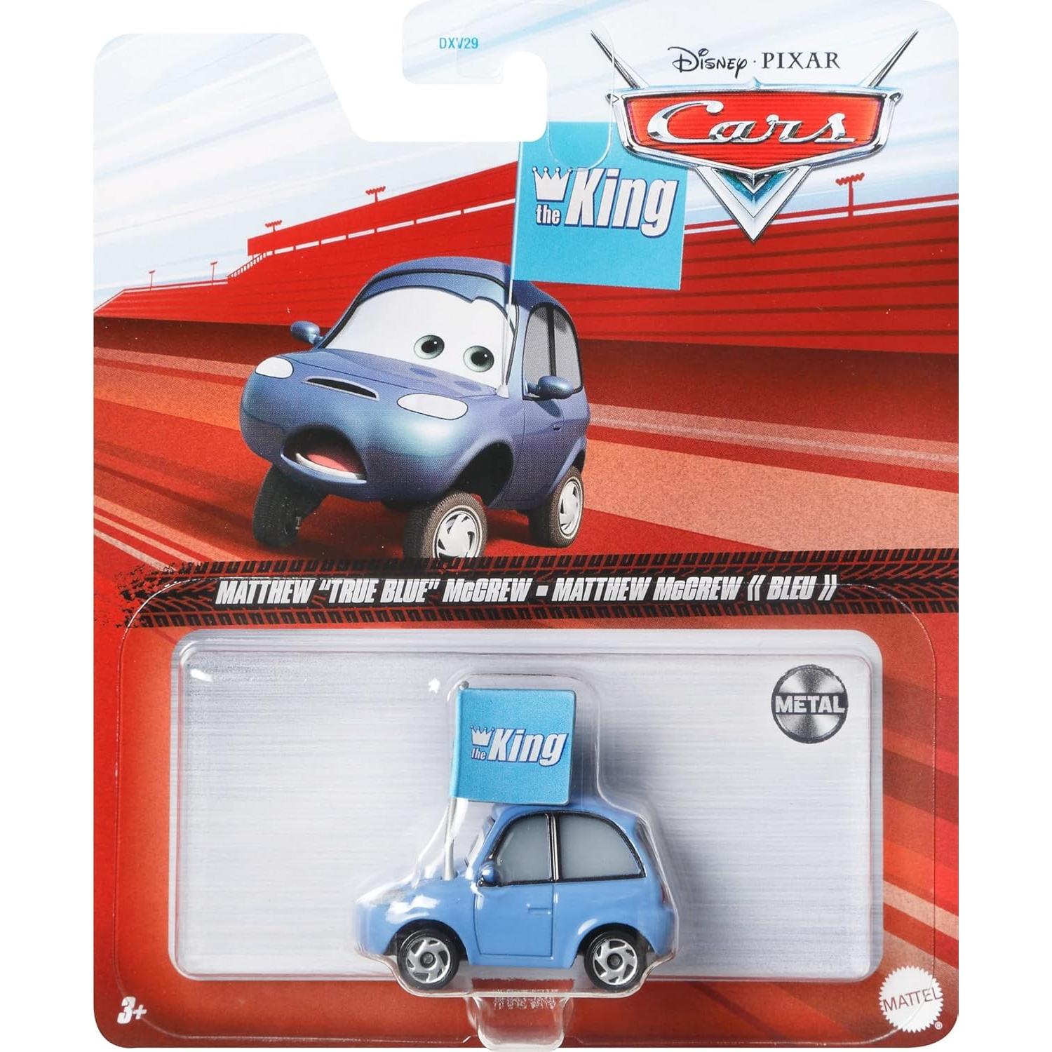 Vehículo Die-Cast Disney Cars Matthew True Blue McCrew 1:55
