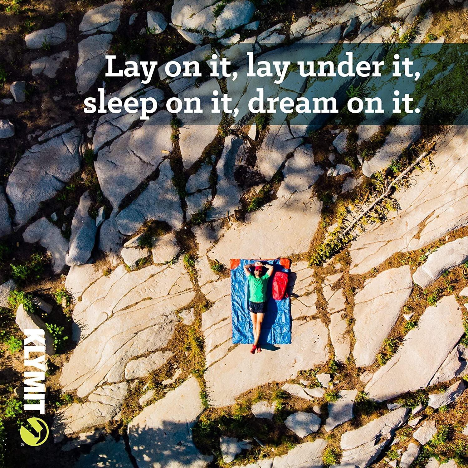 Manta de Camping Klymit Versa 147x203 cm para Clima Frío