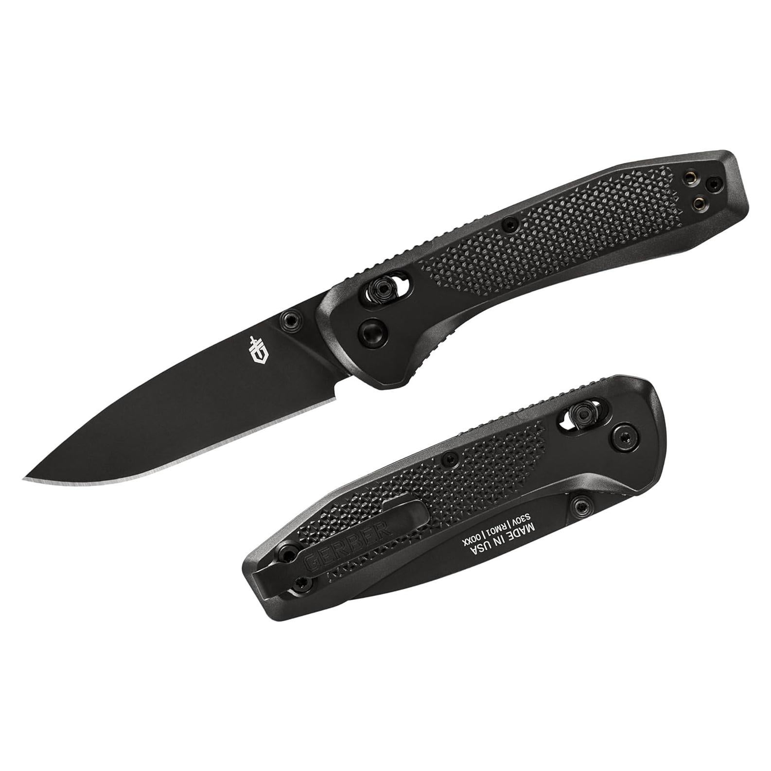 Cuchillo Plegable Gerber Sedulo Negro - Acero S30V 20.6 cm