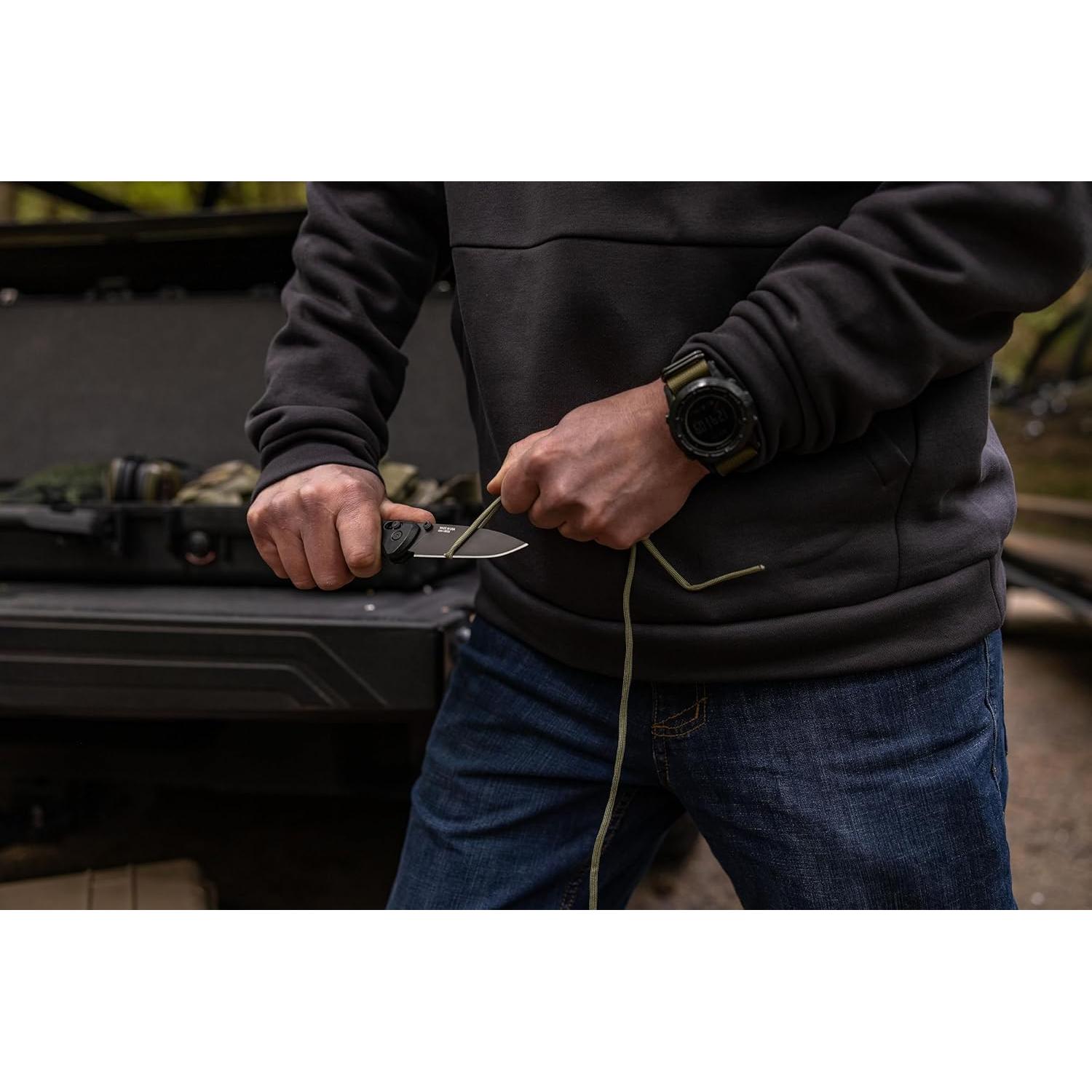 Cuchillo Plegable Gerber Sedulo Negro - Acero S30V 20.6 cm