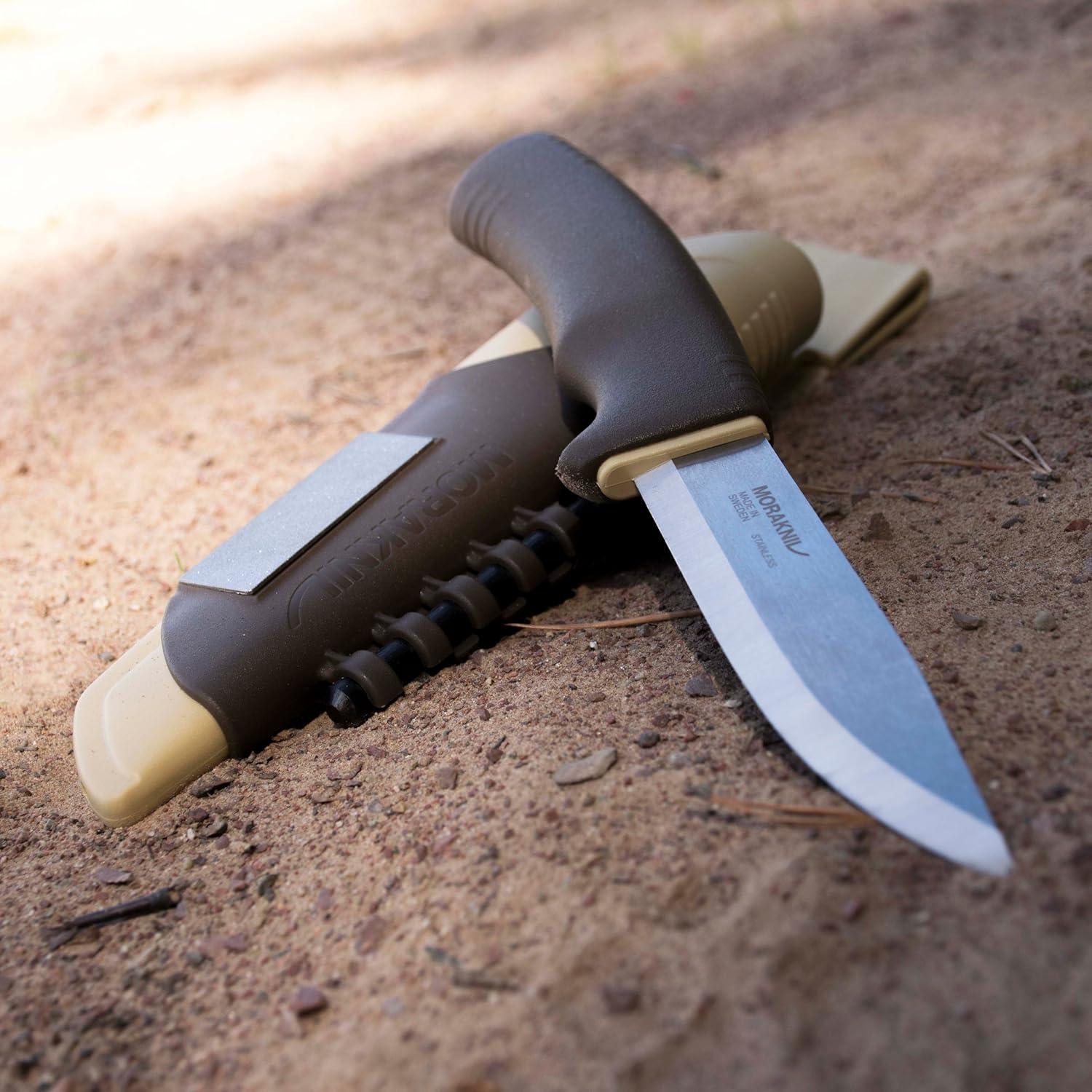 Cuchillo de Supervivencia Morakniv Bushcraft 109 mm Acero Inoxidable