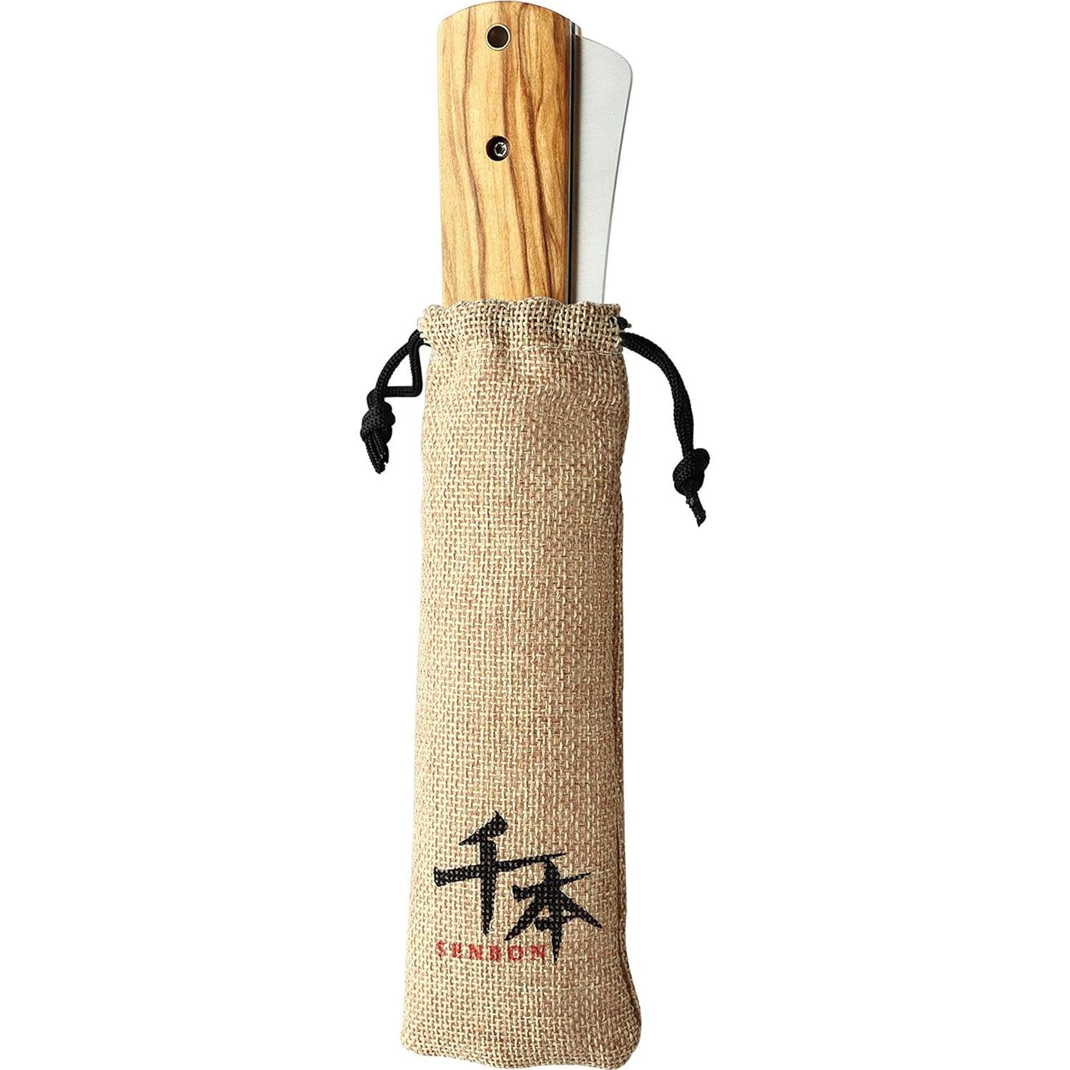 Cuchillo de Chef Plegable SENBON de Acero Inoxidable 440A