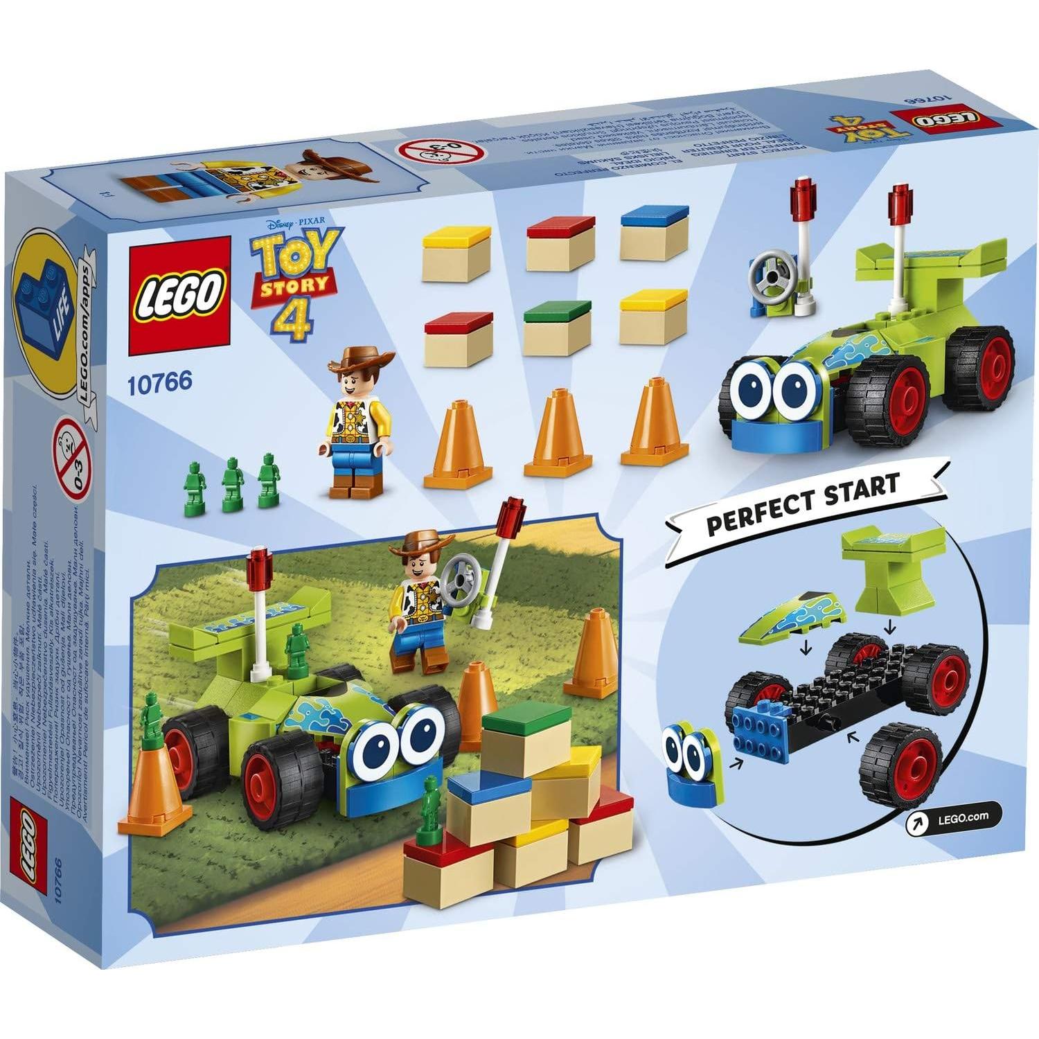 LEGO Toy Story 4 Woody y RC 10766 - 69 Piezas