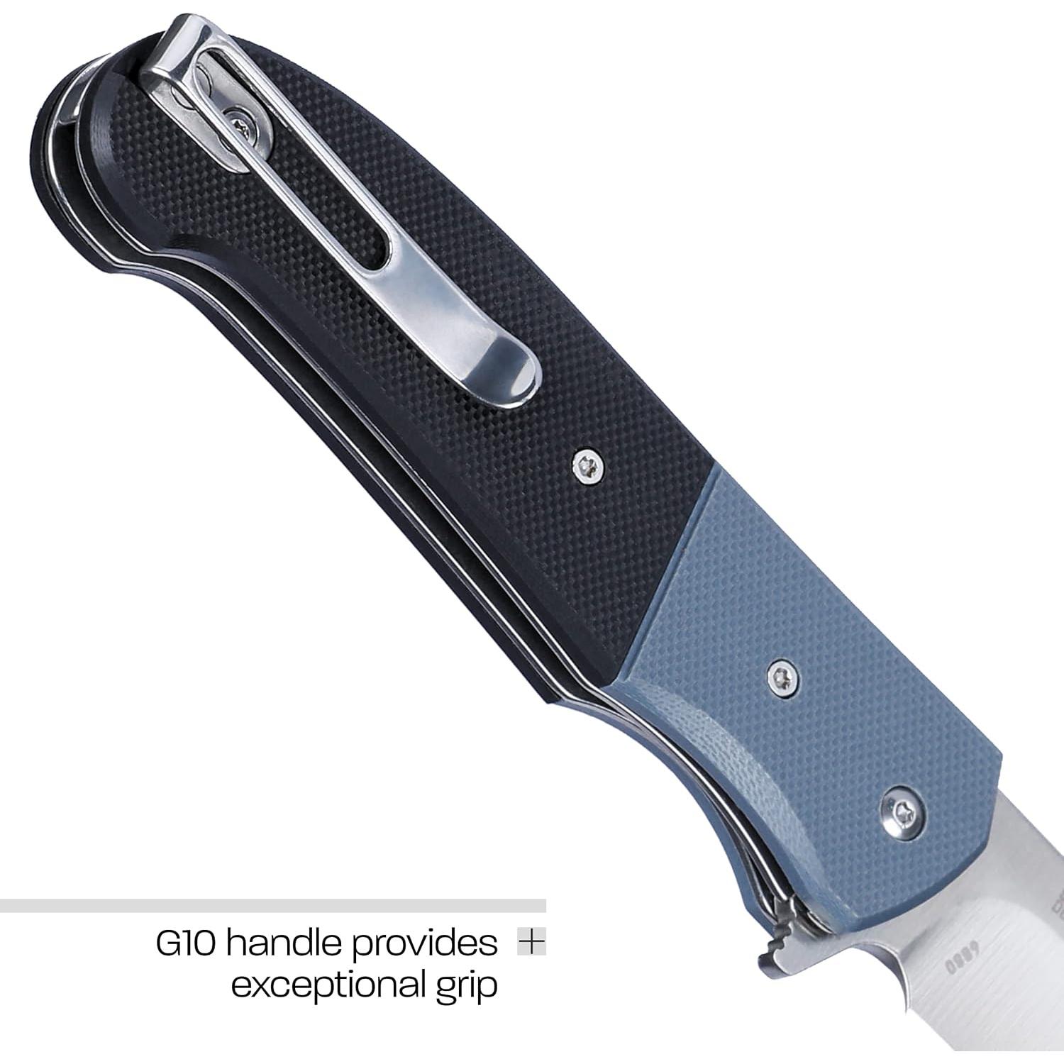 Cuchillo Plegable CRKT Ignitor 6880 con Hoja Serrada 9.65 cm