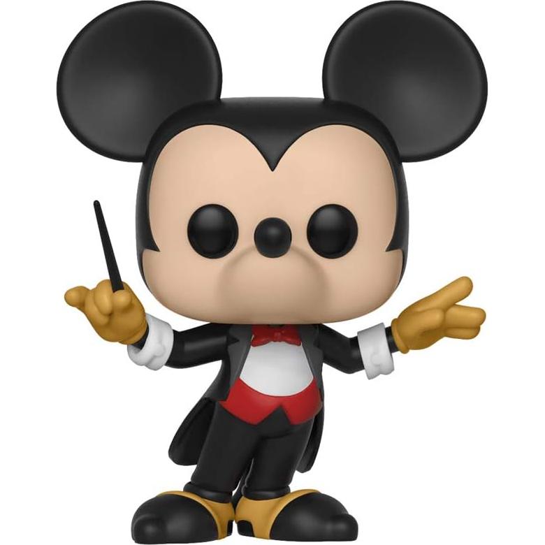 Figura Coleccionable Funko Pop Conductor Mickey 90 Aniversario