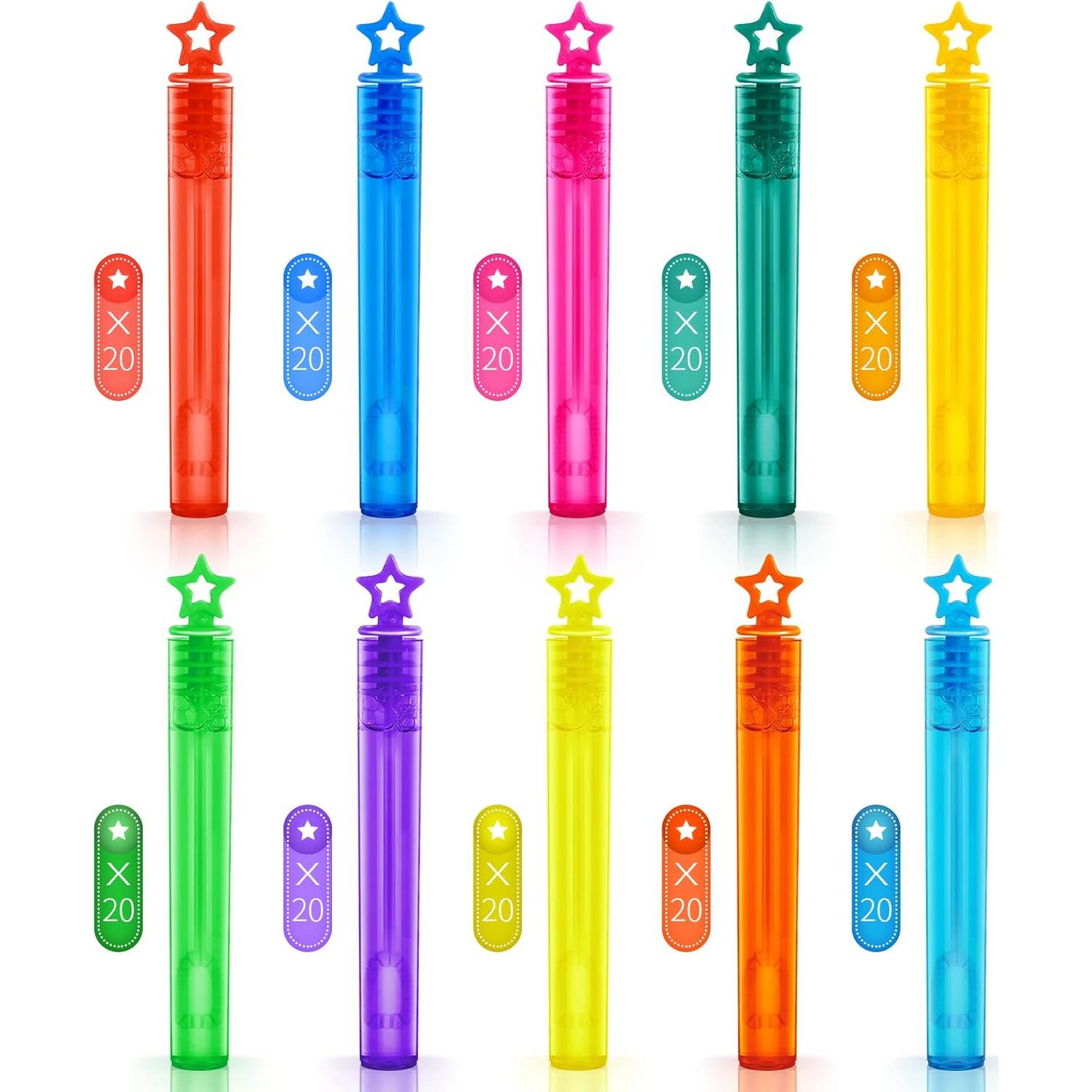 Varitas de Burbuja Mini 200 Piezas SpringFlower - Juguetes para Fiestas