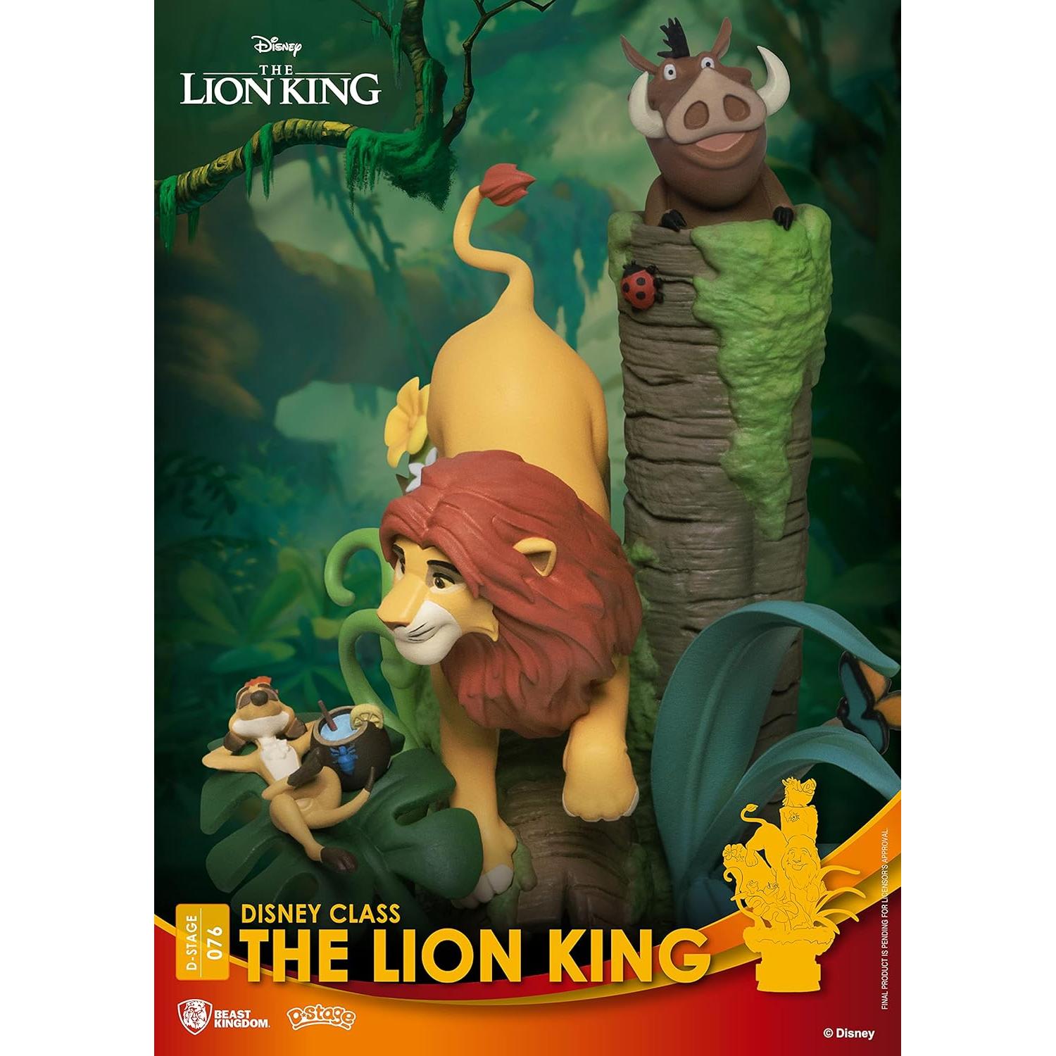 Estatua D-Stage DS-076 El Rey León Beast Kingdom 15 cm