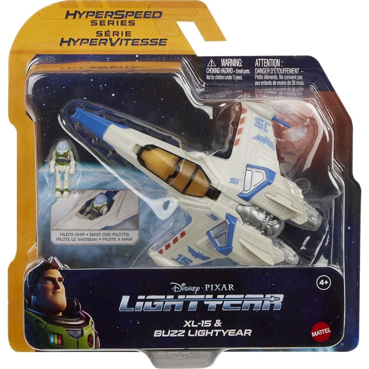 Conjunto Mini Figuras y Vehículo Buzz Lightyear XL-15 Mattel