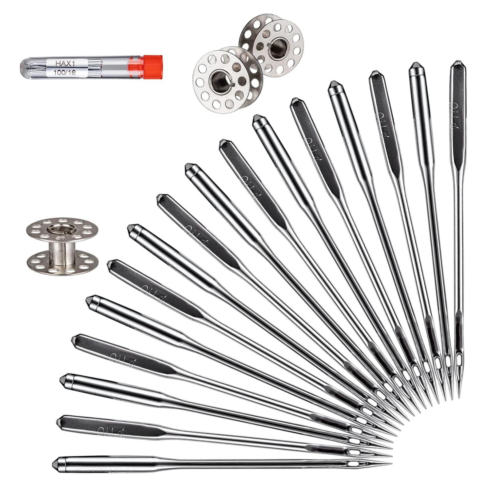 Agujas de Máquina de Coser Kidoom HAX1 100/16 - 10 Piezas