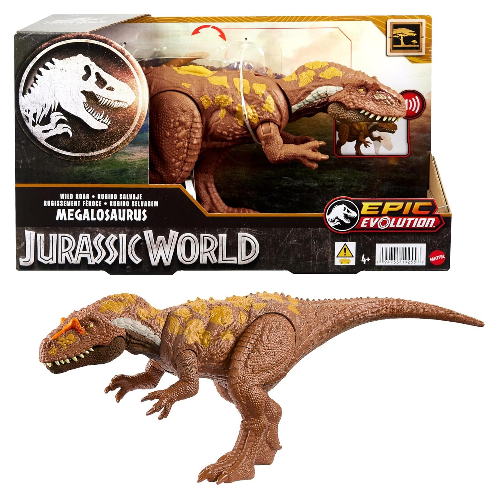 Dinosaurio Mattel Jurassic World Megalosaurus 27,94 cm