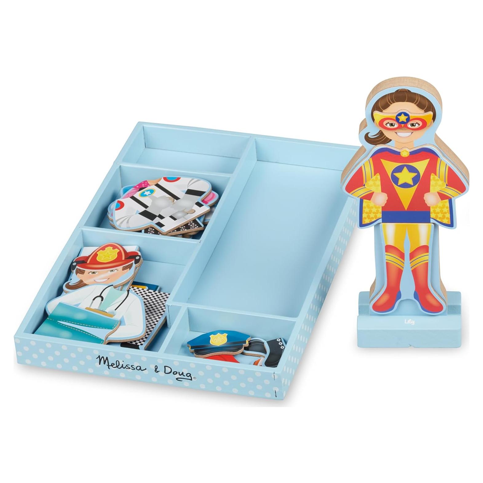 Muñeca Magnética de Vestir Melissa & Doug - 25 Piezas