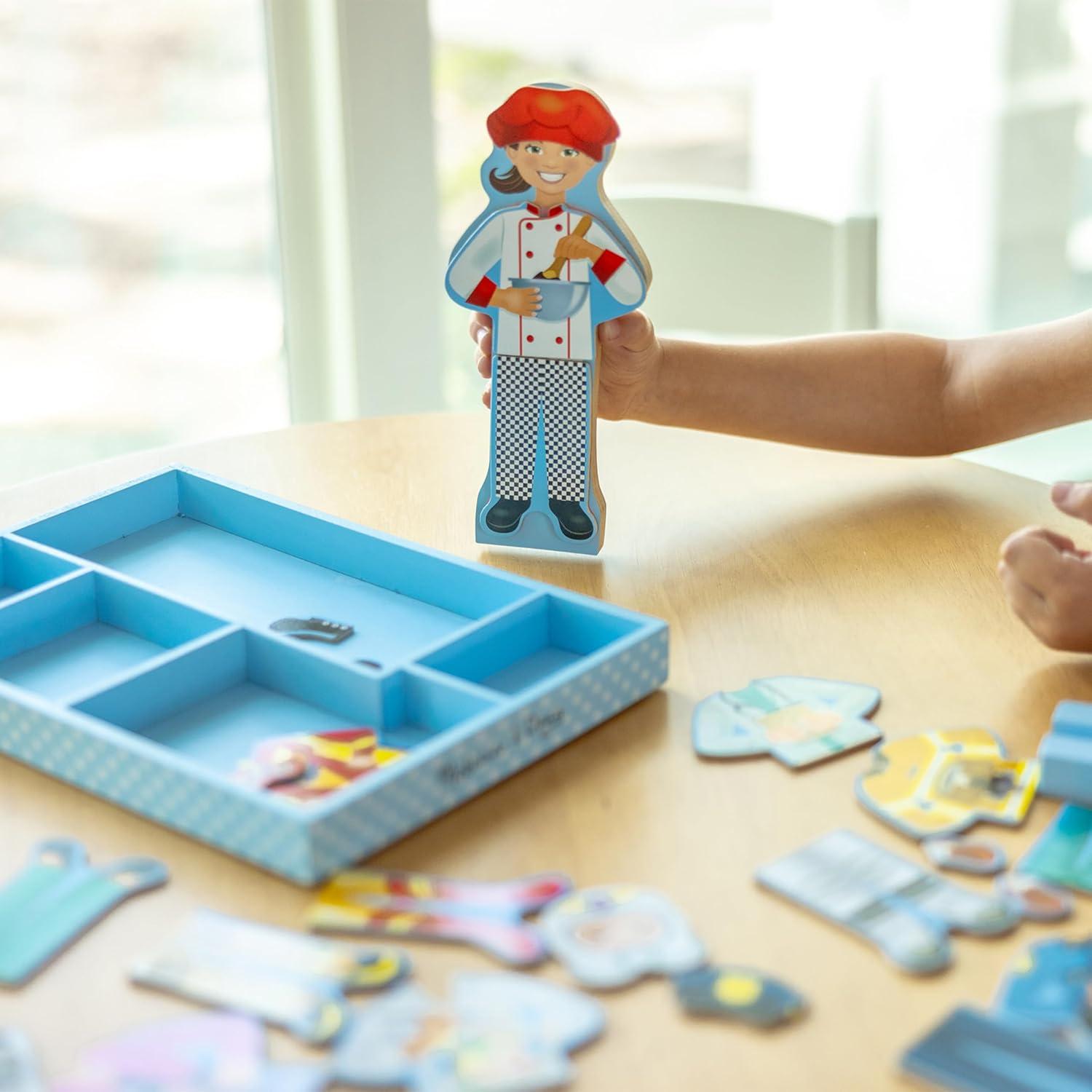 Muñeca Magnética de Vestir Melissa & Doug - 25 Piezas