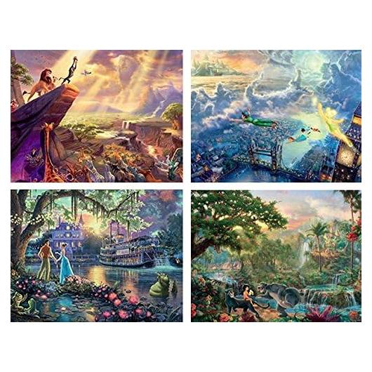 Rompecabezas Disney Dreams Ceaco 4 en 1 500 Piezas