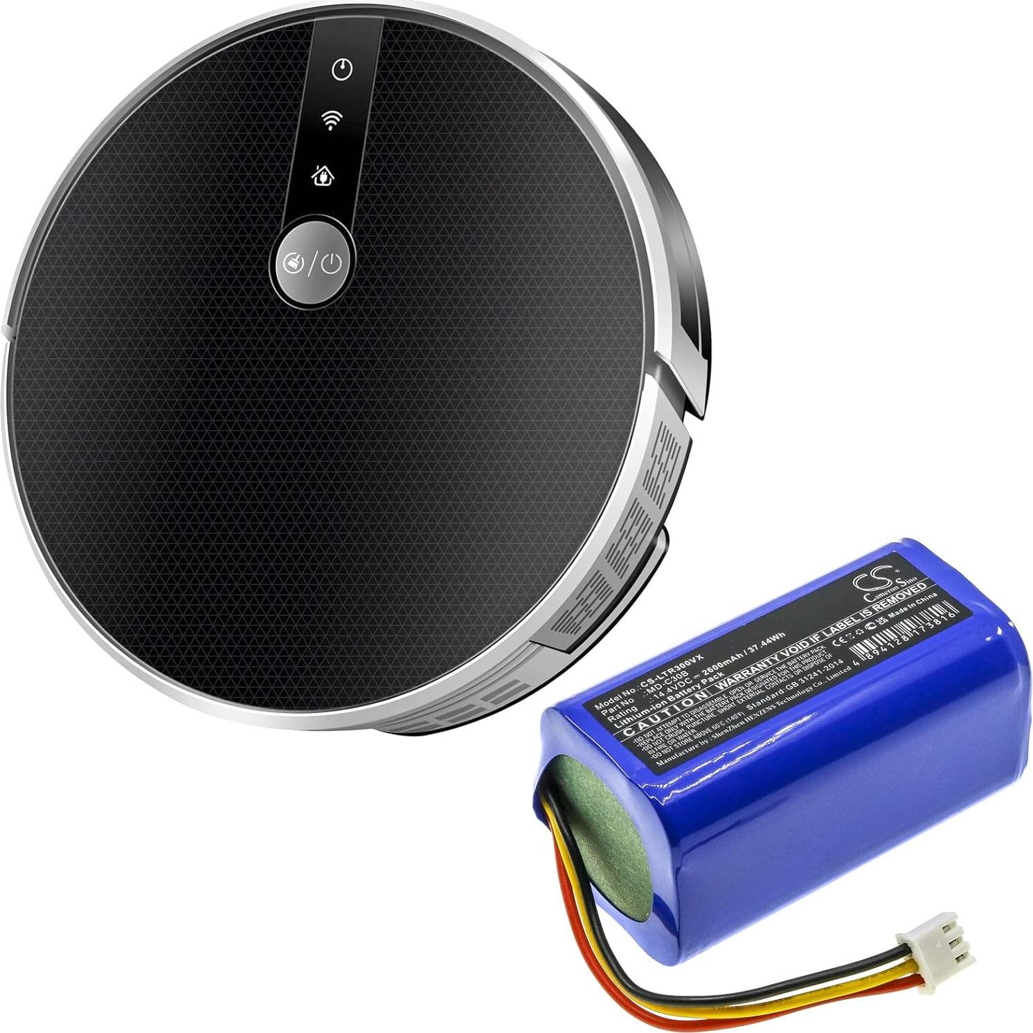 Batería Li-ion 14.4V 2600mAh para aspiradora Midea C30B