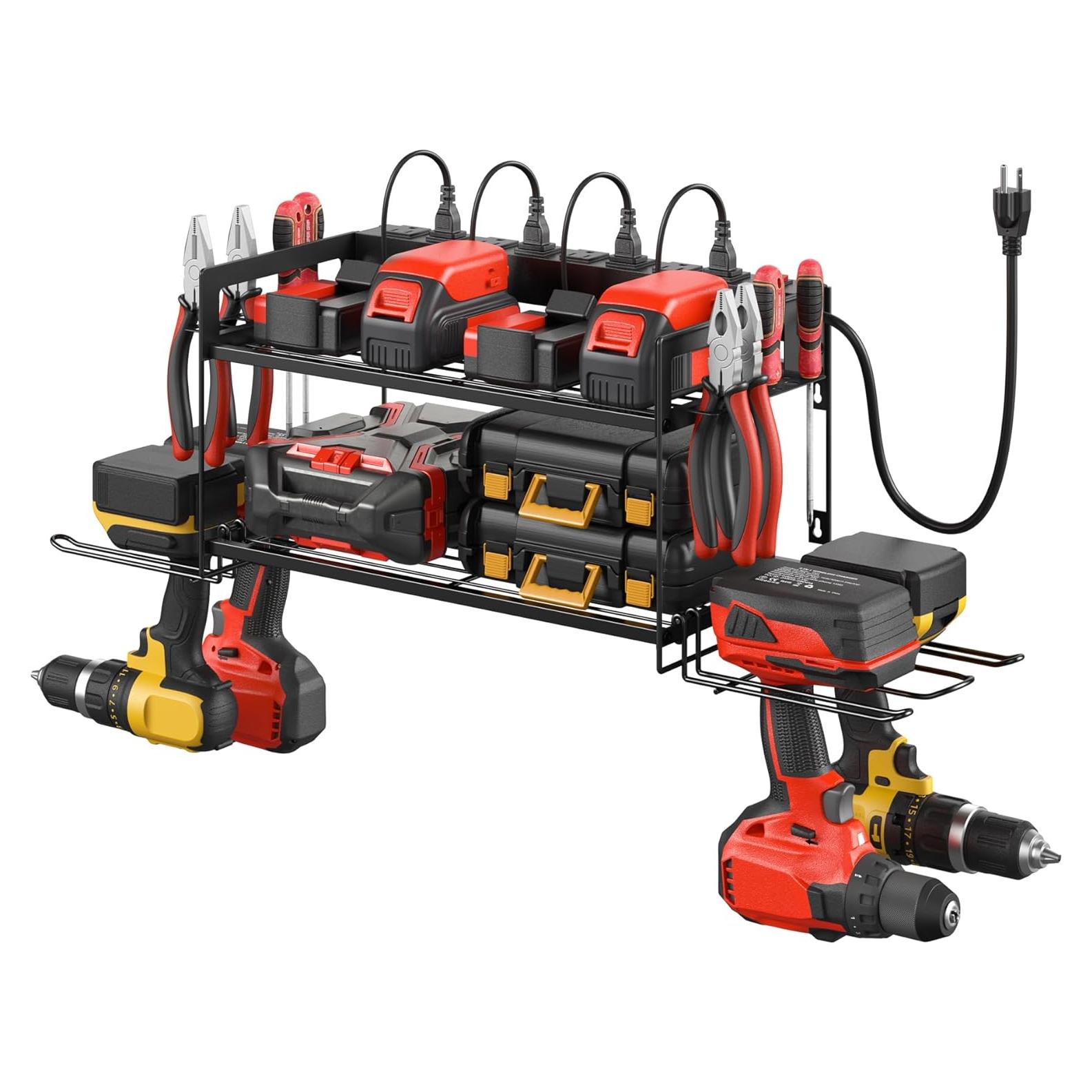 Organizador de Herramientas Eléctricas CCCEI con Estación de Carga