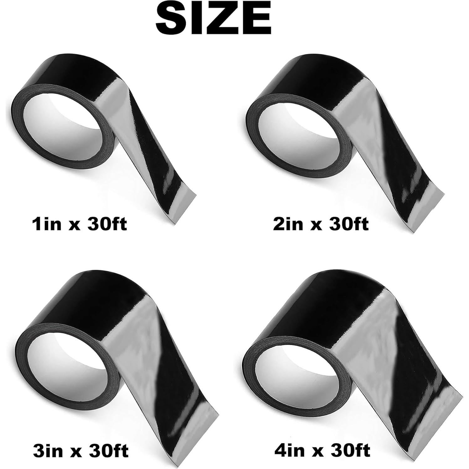 Vinilo Negro Brillante Arespark 1x9m para Autos con Kit