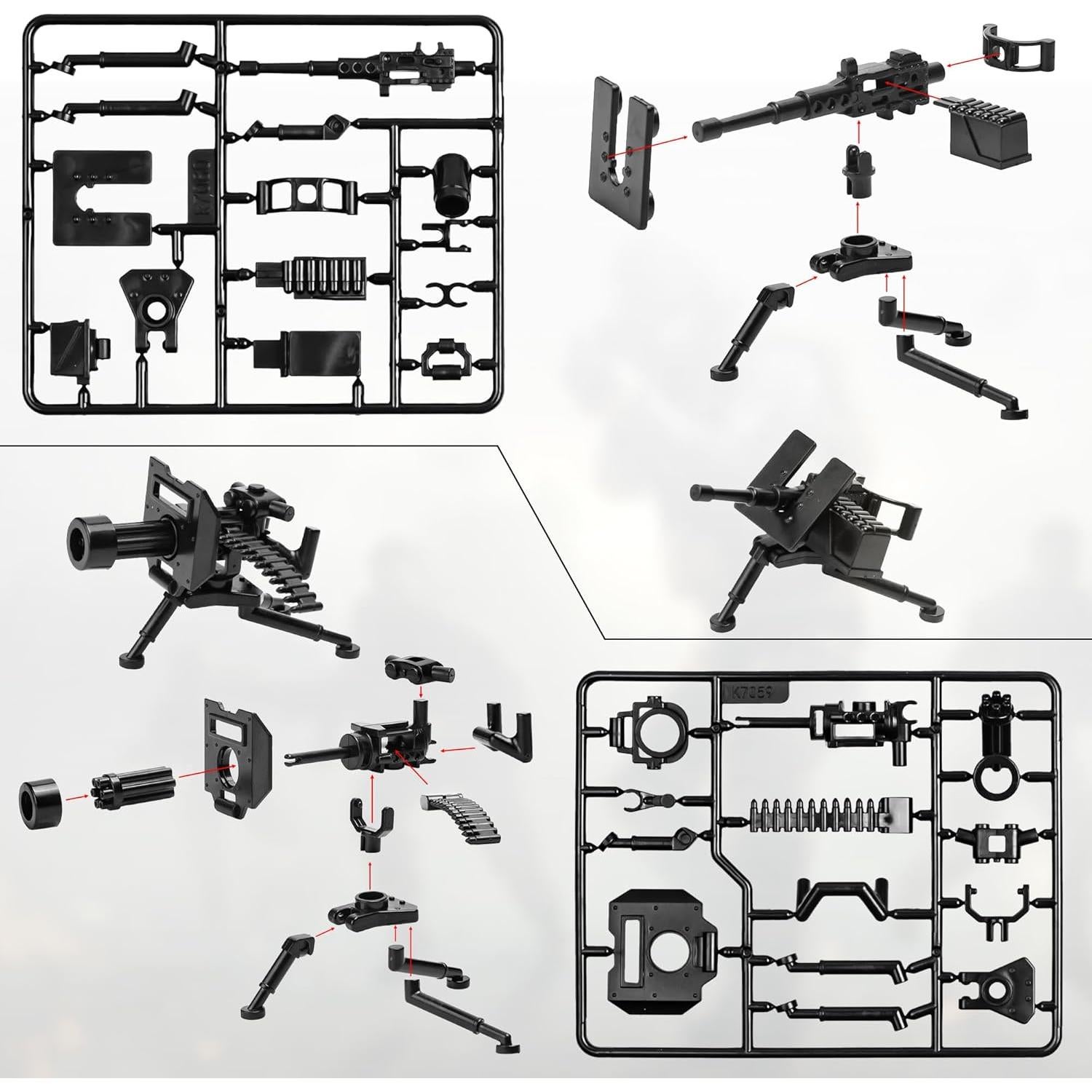Conjunto de 25 Piezas de Soldados de Juguete MaozyHomie