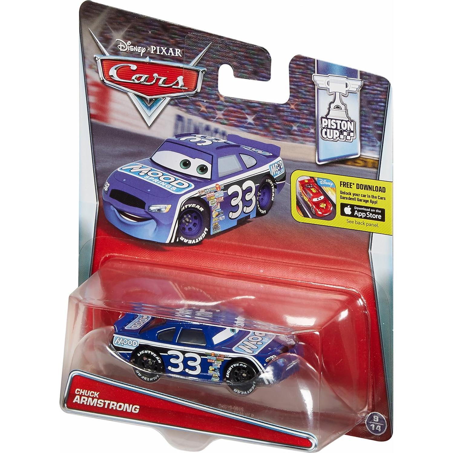 Vehículo Diecast Mood Springs #33 Disney Pixar Cars 1:55