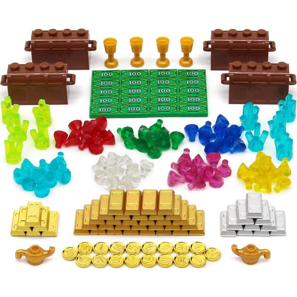 Juego de Bloques de Construcción Feleph Cofre de Joyas 168 Piezas