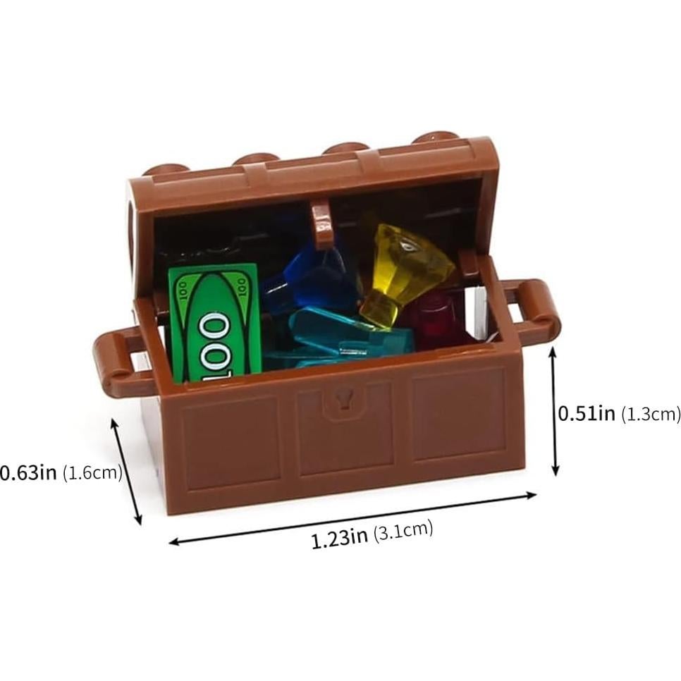 Juego de Bloques de Construcción Feleph Cofre de Joyas 168 Piezas