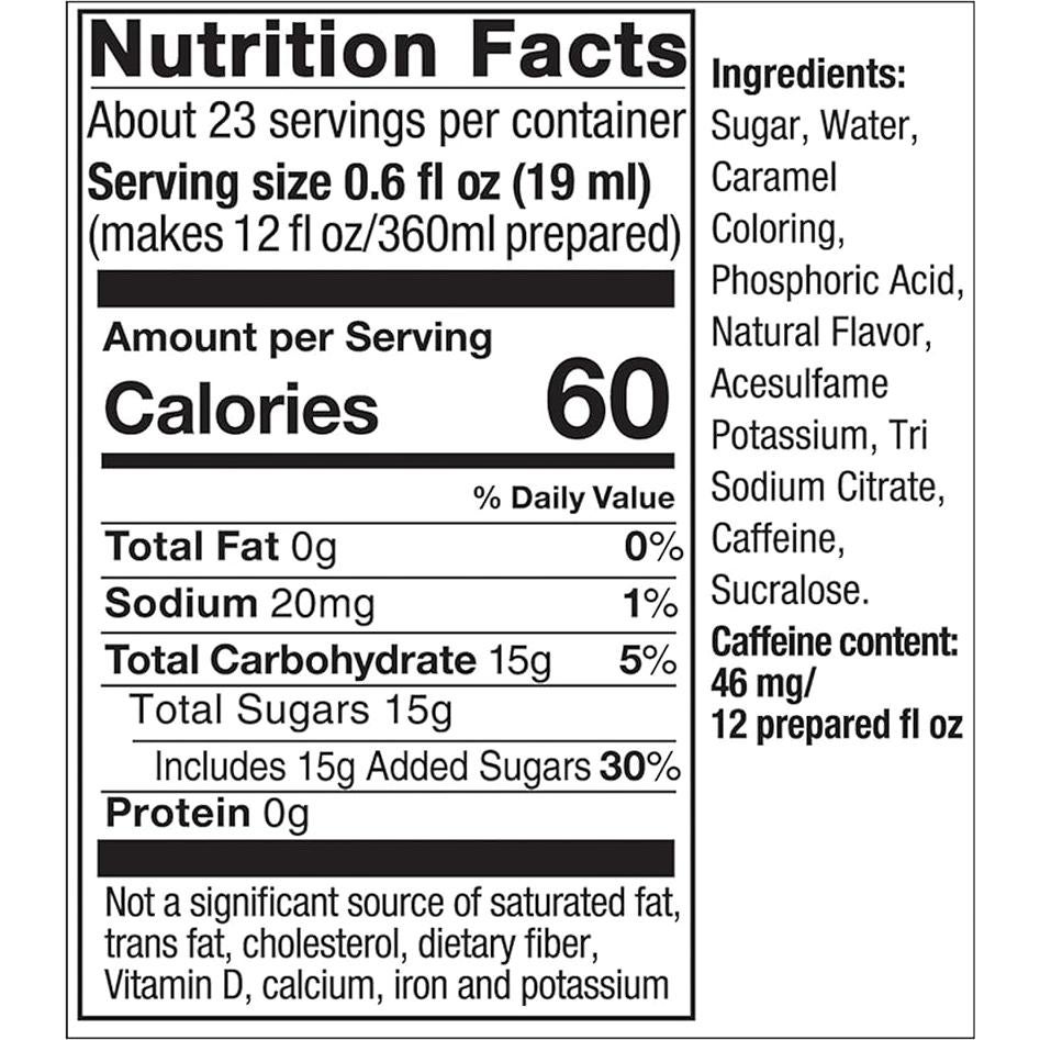 SodaStream Cola Regular 4x439ml - Sabor Clásico para Soda