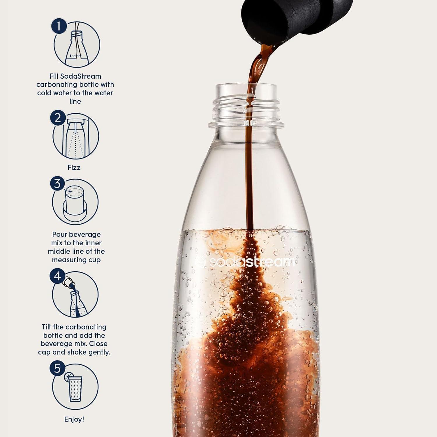 SodaStream Cola Regular 4x439ml - Sabor Clásico para Soda