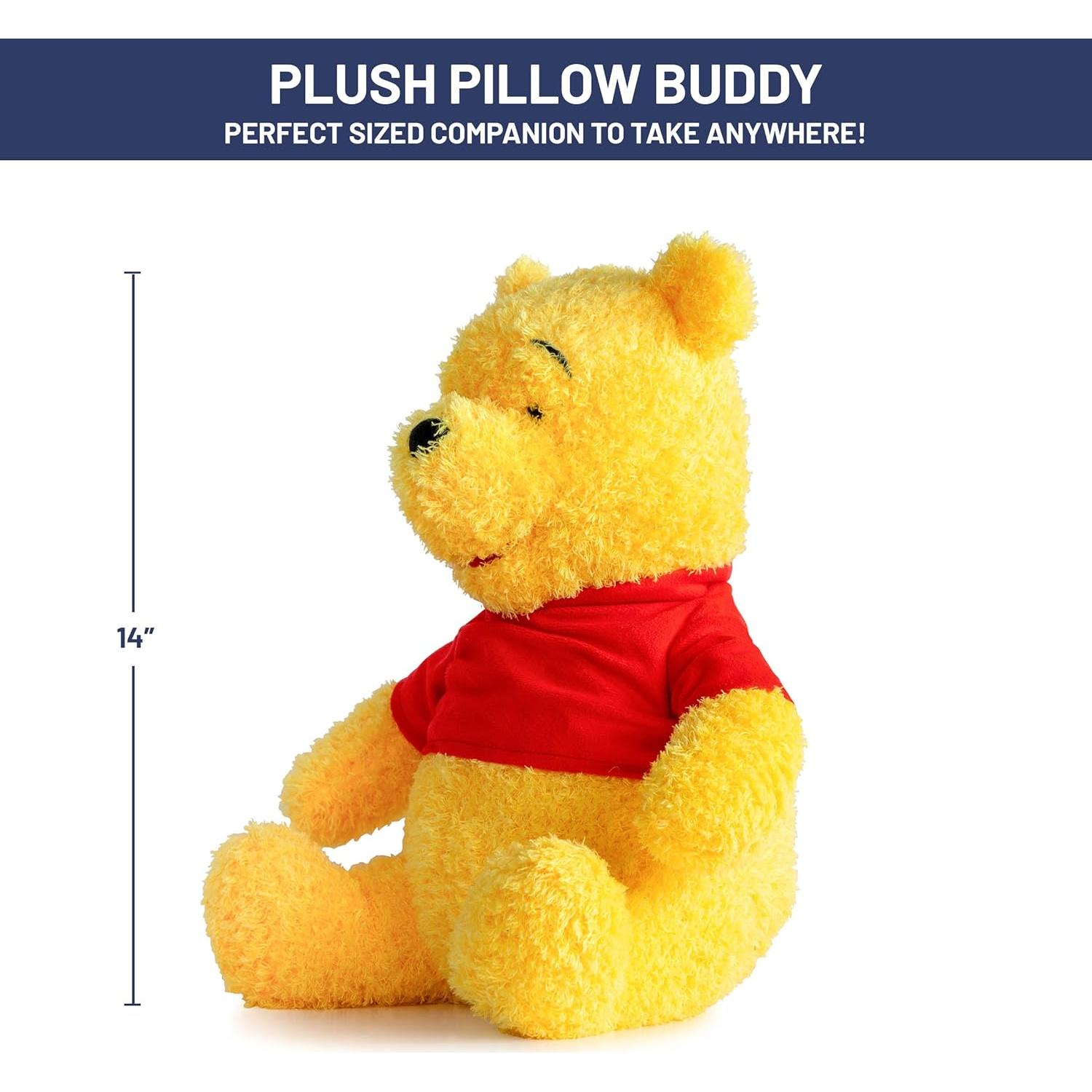 Almohada de Peluche Winnie the Pooh Jay Franco 35.56 cm Amarillo