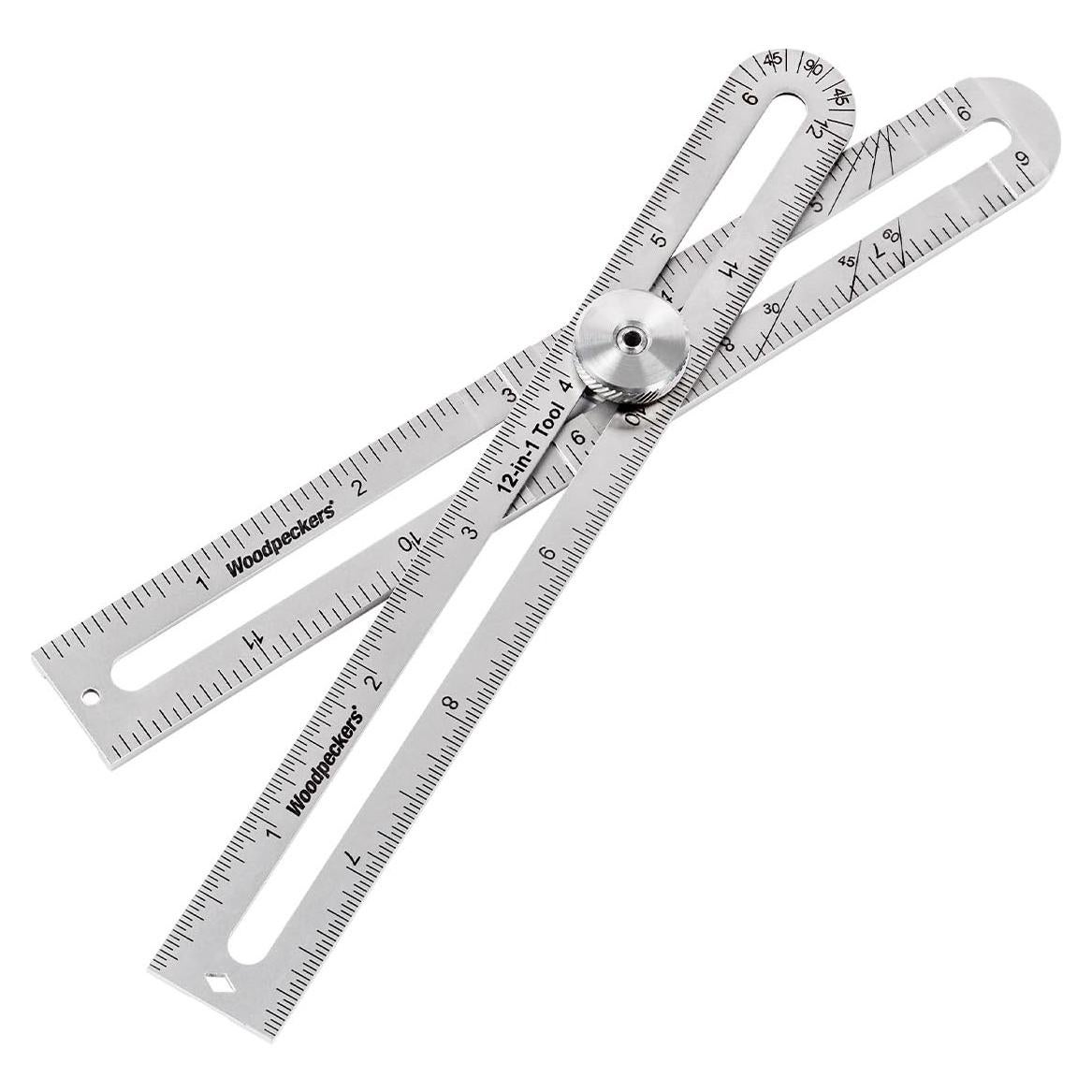 Herramienta de Diseño 12-en-1 Woodpeckers, Acero Inoxidable