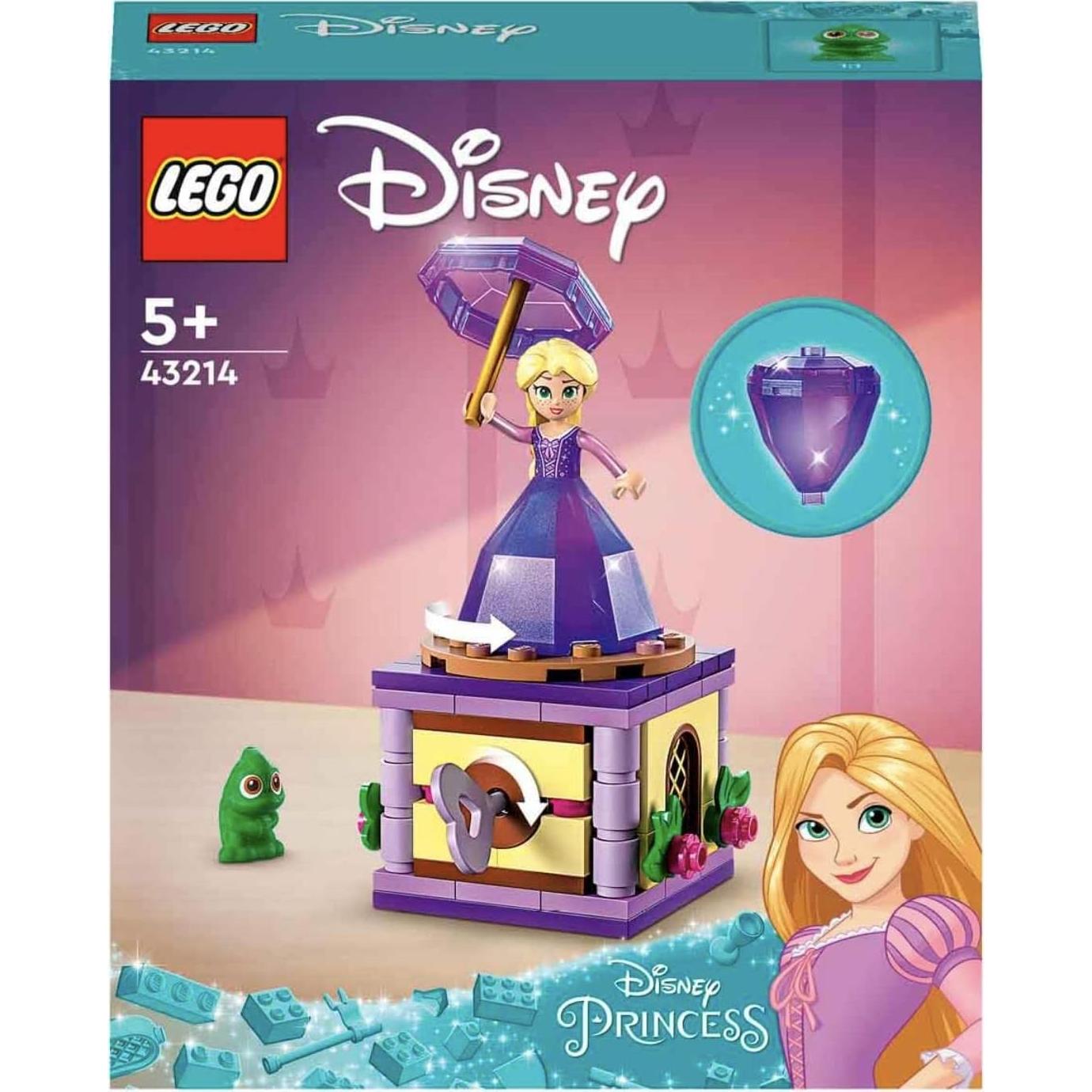 LEGO Disney Rapunzel Giratoria 43214 - 89 Piezas, 5+ Años