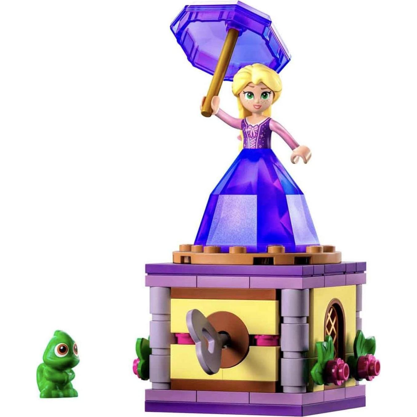 LEGO Disney Rapunzel Giratoria 43214 - 89 Piezas, 5+ Años