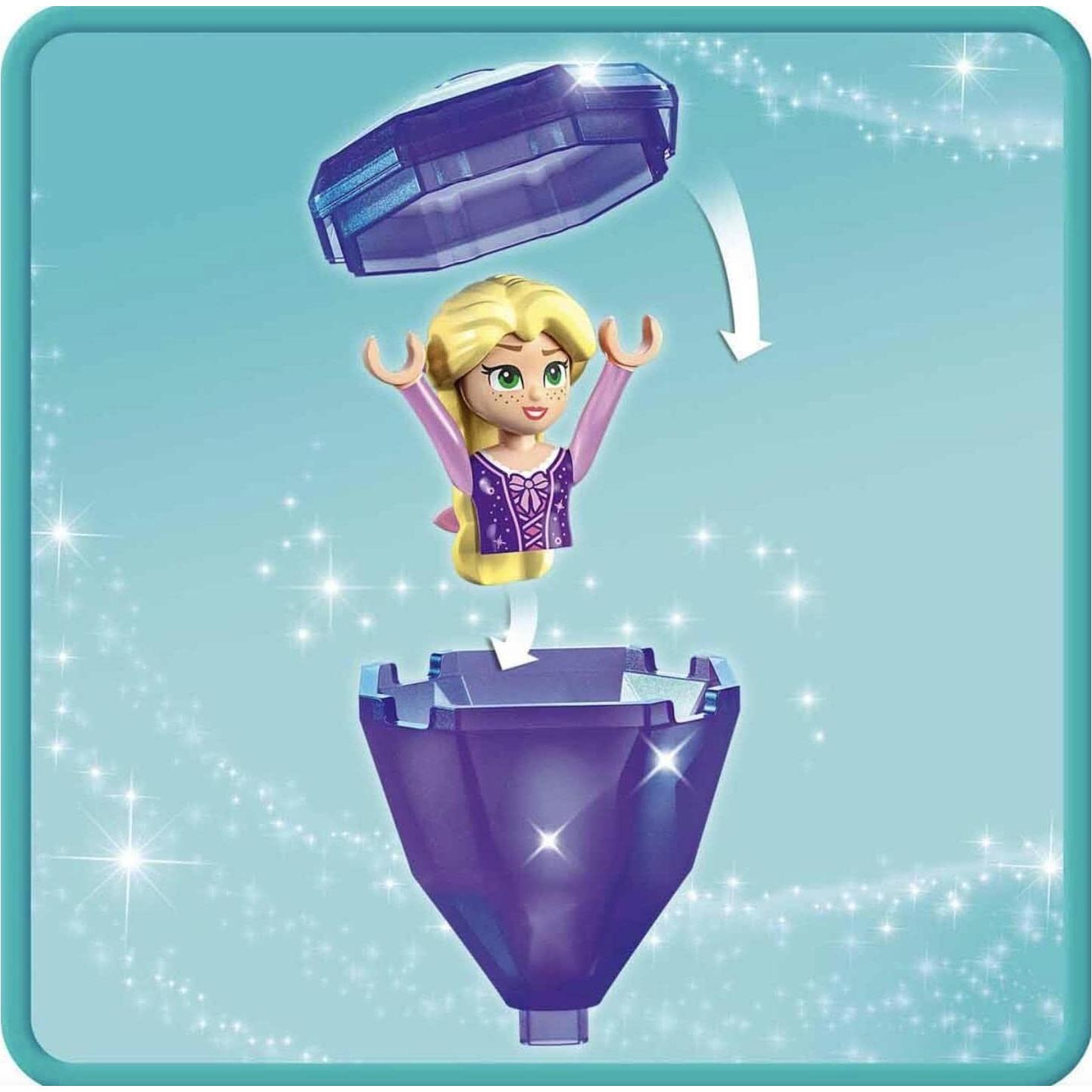 LEGO Disney Rapunzel Giratoria 43214 - 89 Piezas, 5+ Años