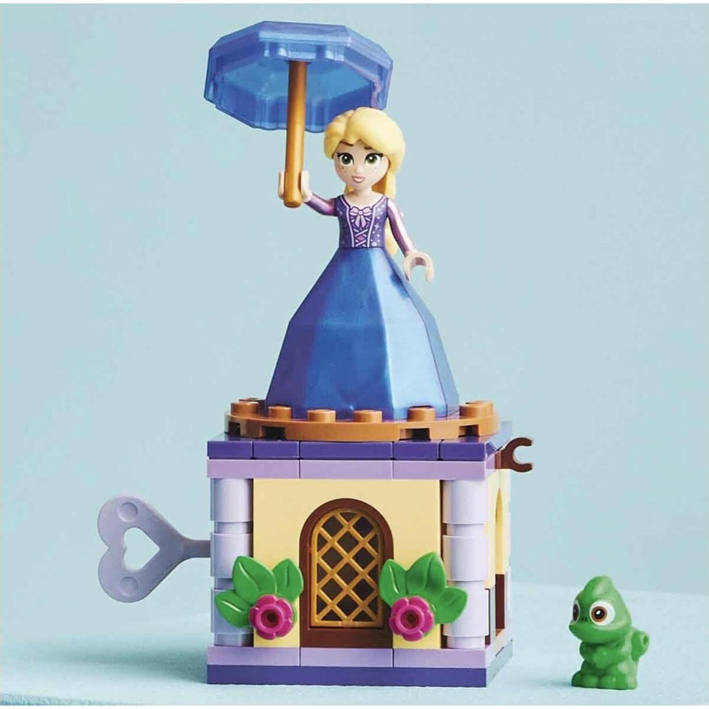 LEGO Disney Rapunzel Giratoria 43214 - 89 Piezas, 5+ Años