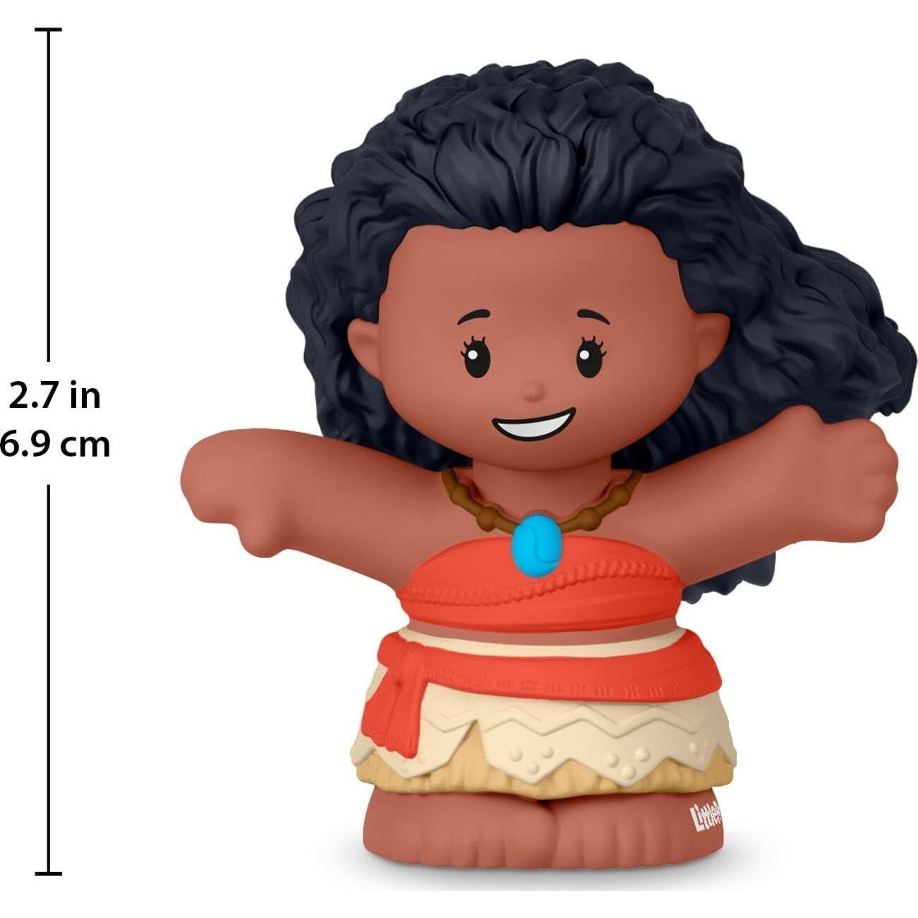Figura Moana Little People Disney Princess para Juego Infantil