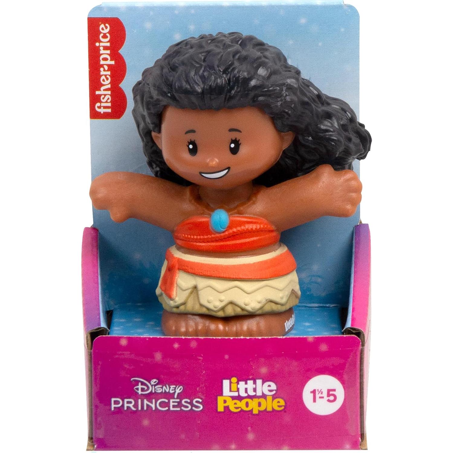 Figura Moana Little People Disney Princess para Juego Infantil