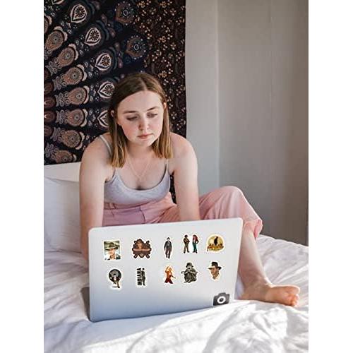 Pack de 51 Stickers Indiana Jones | Vinilo Impermeable