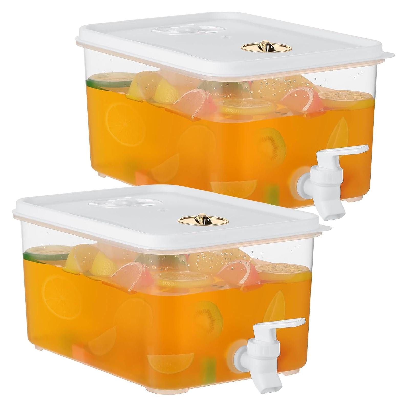 Dispensador de Bebidas Domensi 5.68L 2 Pack con Grifo y Filtro