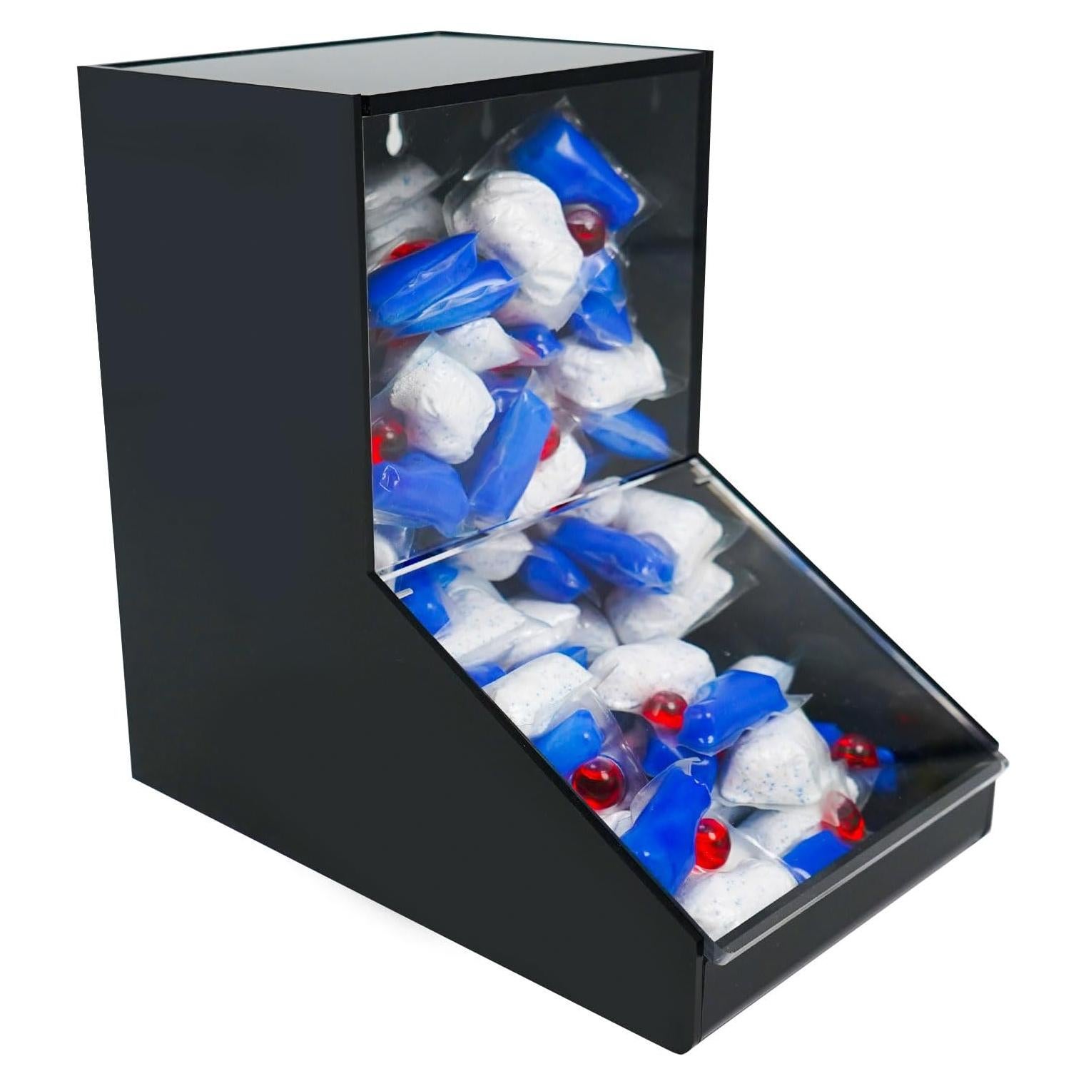 Contenedor acrílico para cápsulas de lavavajillas Shonmogar