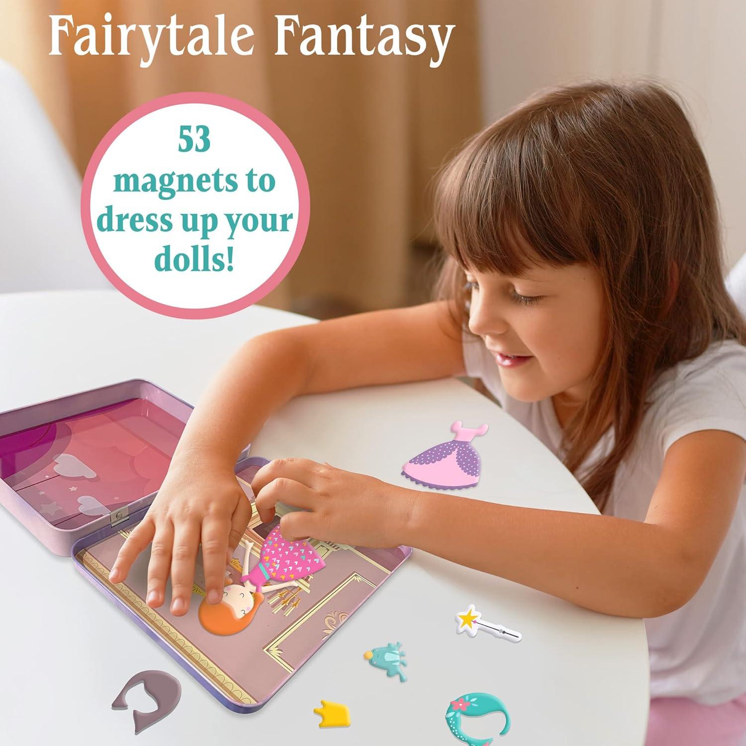 Muñecas Magnéticas Hapinest Fantasía Cuento de Hadas 4-7 Años