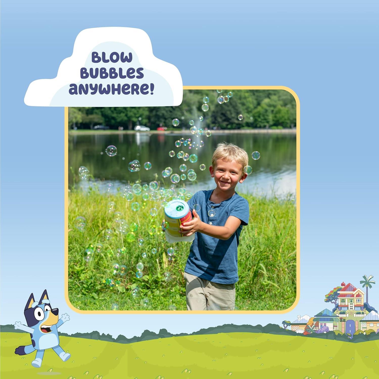 Máquina de Burbujas Cyclone Bluey a Prueba de Derrames 118ml