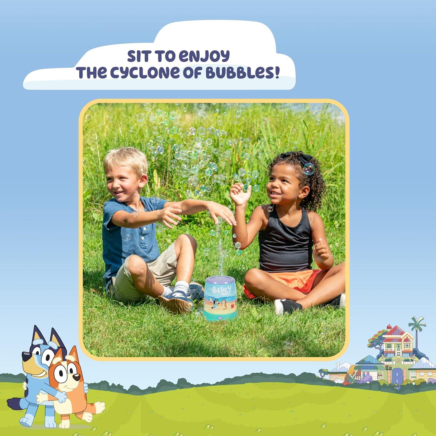 Máquina de Burbujas Cyclone Bluey a Prueba de Derrames 118ml