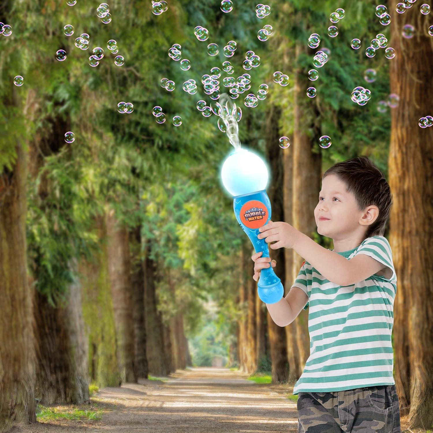 Varita de Burbujas ArtCreativity LED y Música - Azul
