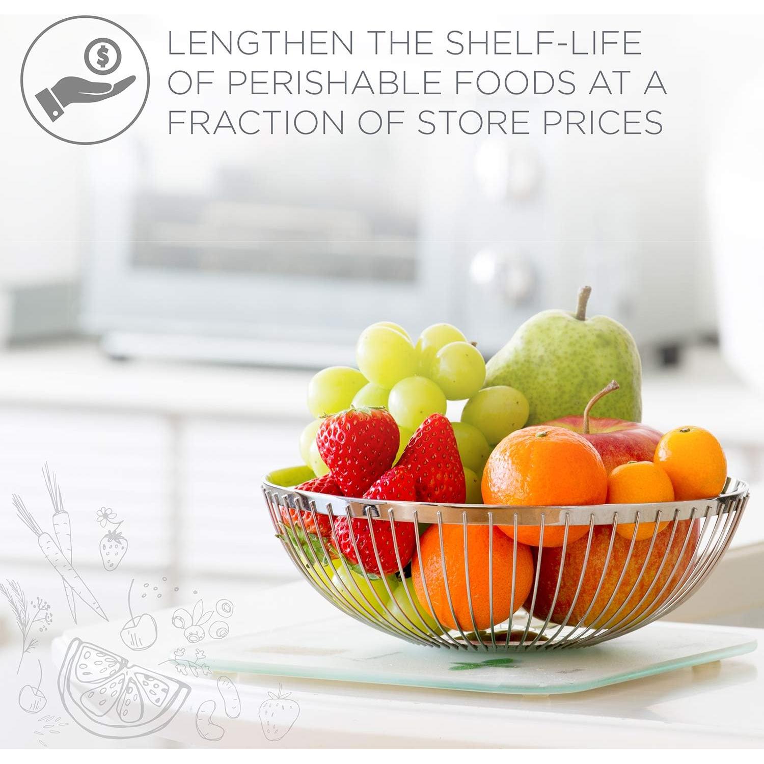 Deshidratador de Alimentos Ivation 6 Bandejas 480W Digital