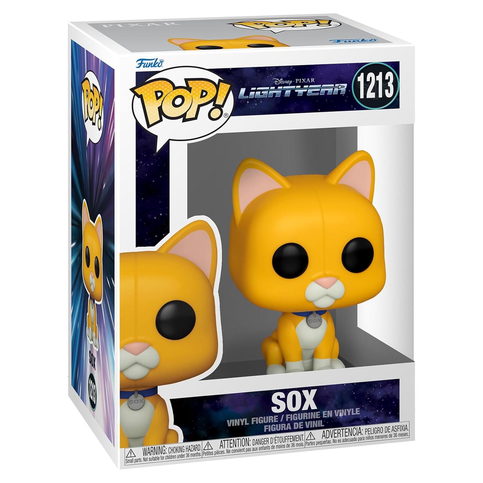 Figura de Vinilo Funko Disney Pixar Lightyear - Sox 9.1cm