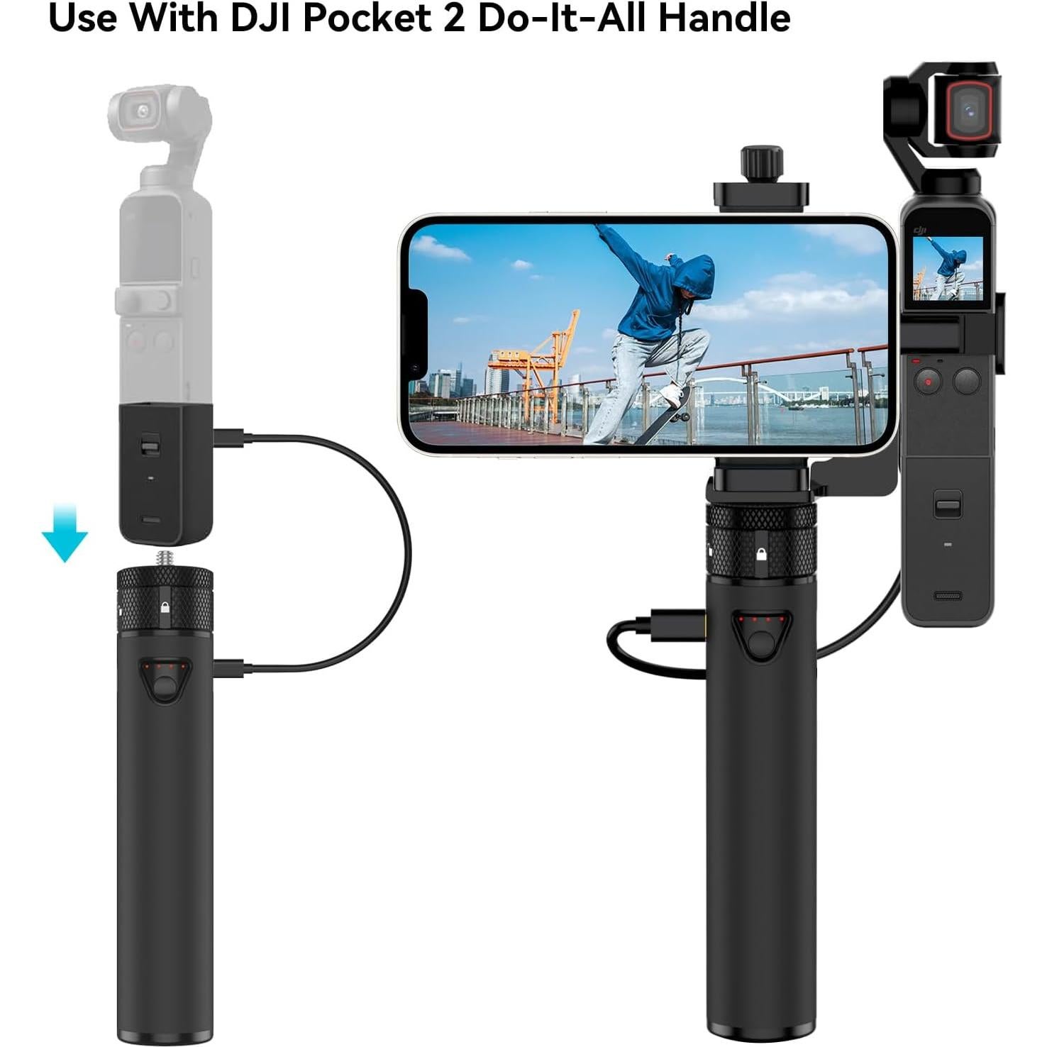Power Stick Smatree 5000mAh para DJI Osmo Pocket 2/1
