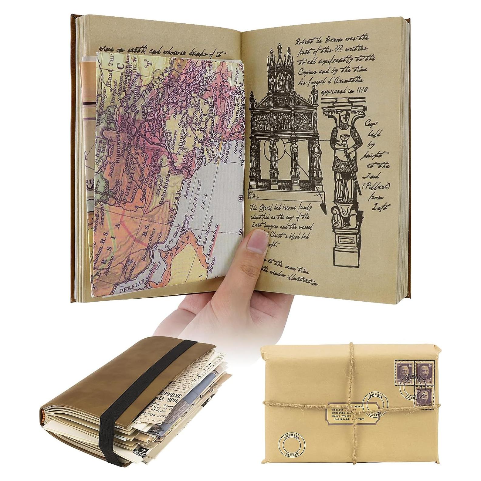 Diario del Grial Indiana Jones Litdevil con 36 Accesorios