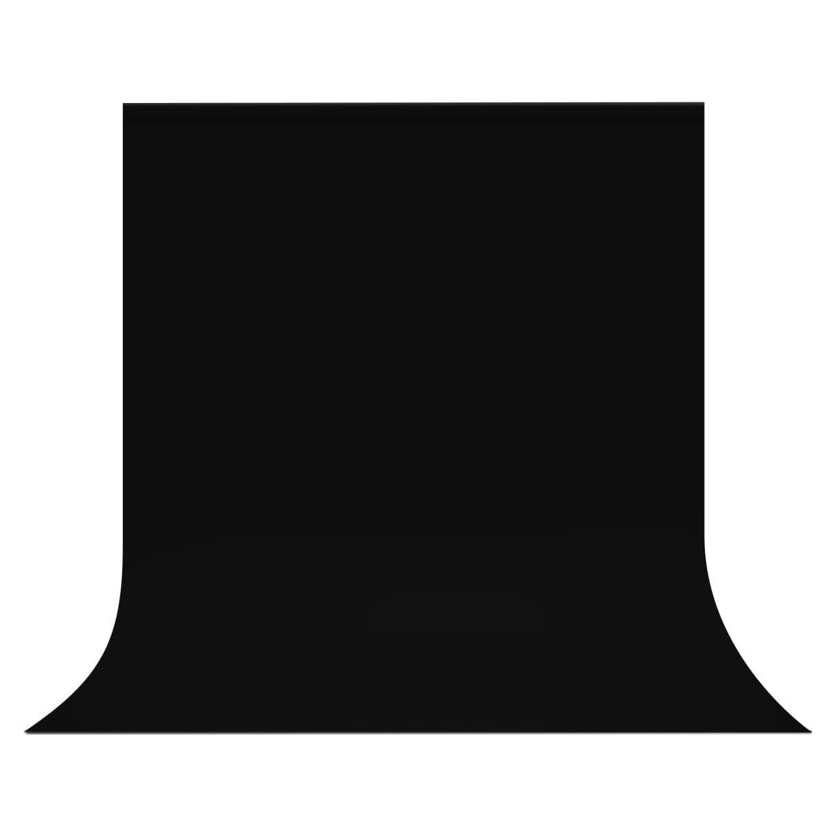 Fondo de Fotografía Negro 2.13x3.05m Doble Cara DUYIKJ